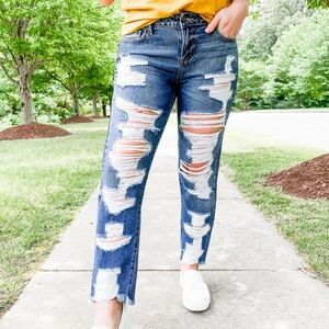 Cello Heavily Distressed Jeans